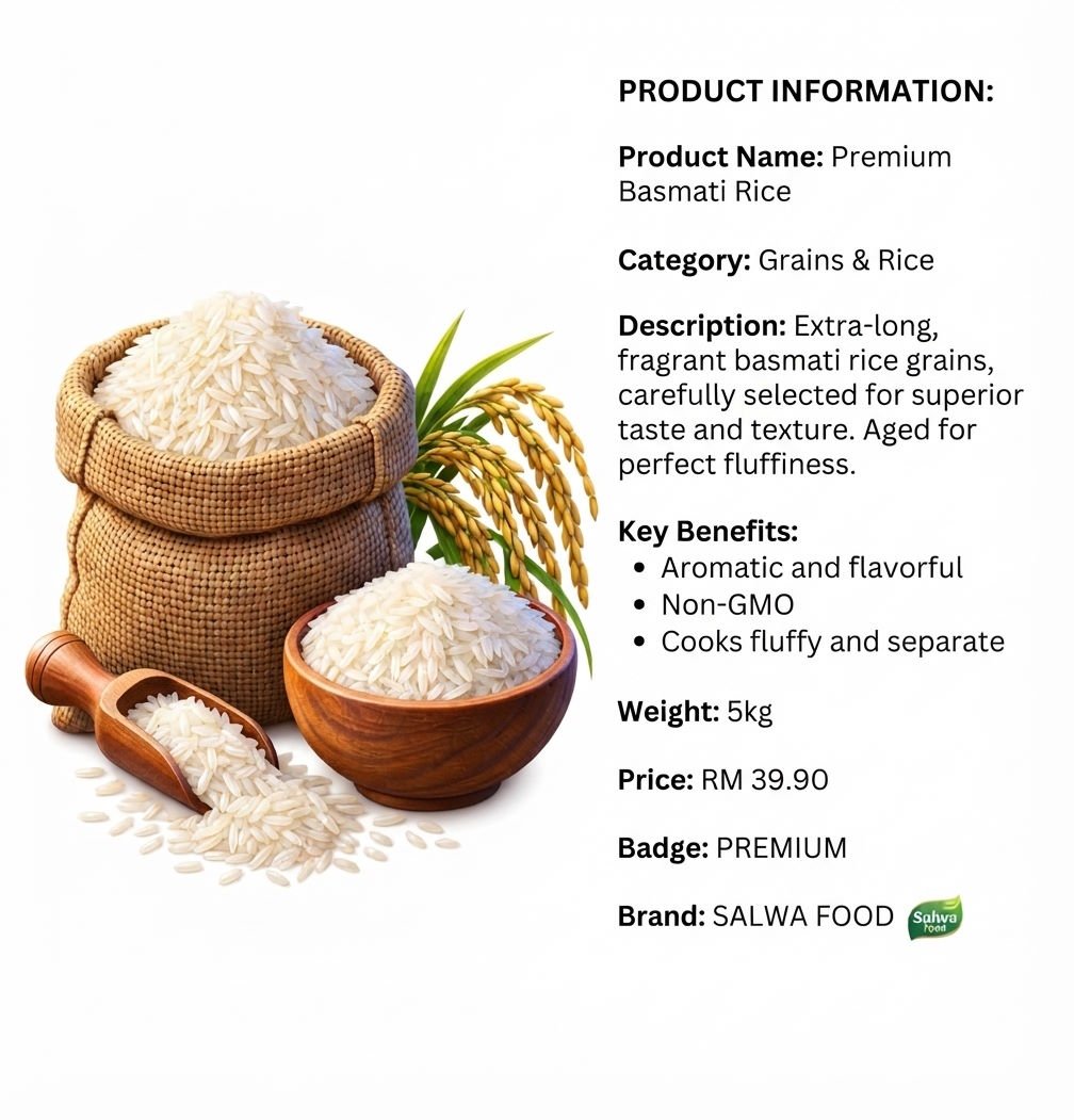 Premium Basmati Rice Premium Basmati Rice